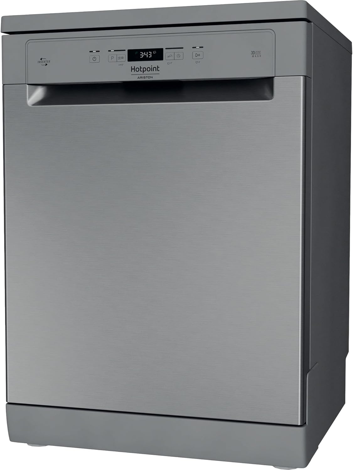 Hotpoint - Lave-vaisselle Série HFC - Inox - 60 cm - 3C41 CW X