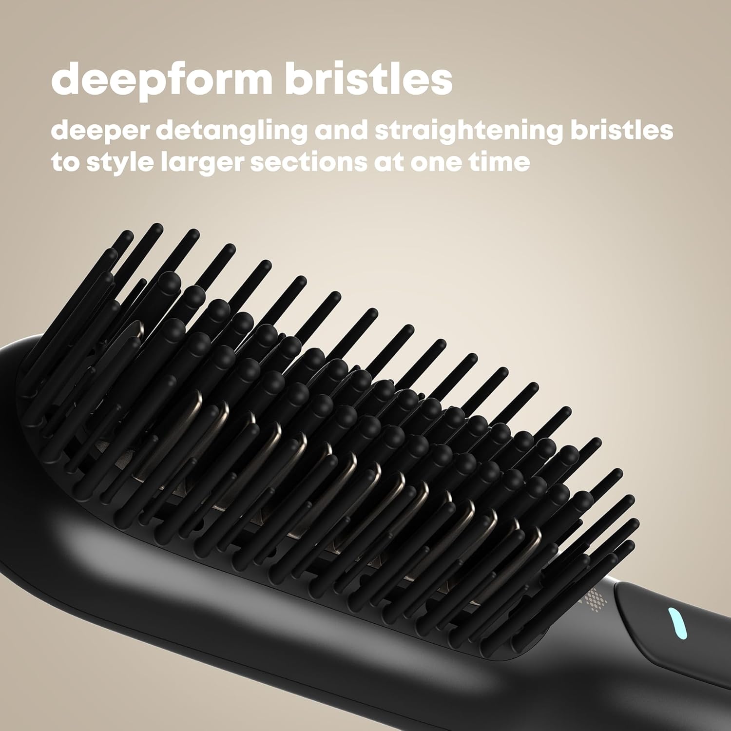 REVAMP - Deepform - brosse lissante chauffante céramique - séchage & lissage 2 en 1, huiles brillance