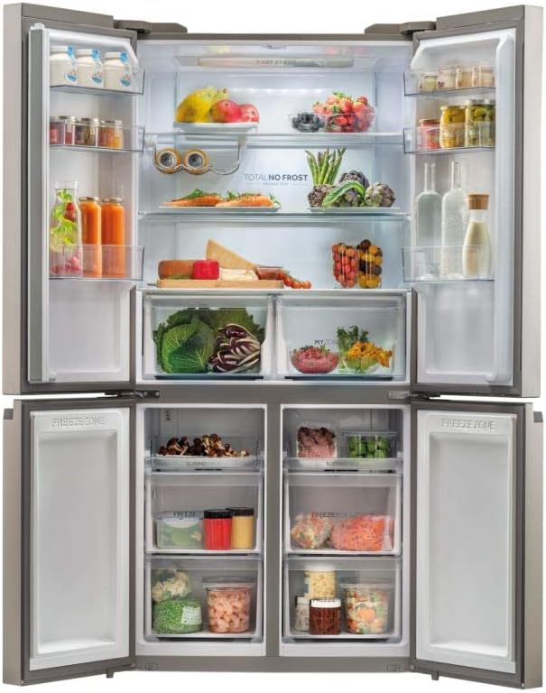 Haier - Réfrigérateur multi-portes Series 5 - 908x748x1905 mm - No Frost, MyZone, Inverter, Classe E - HCR5919ENMM