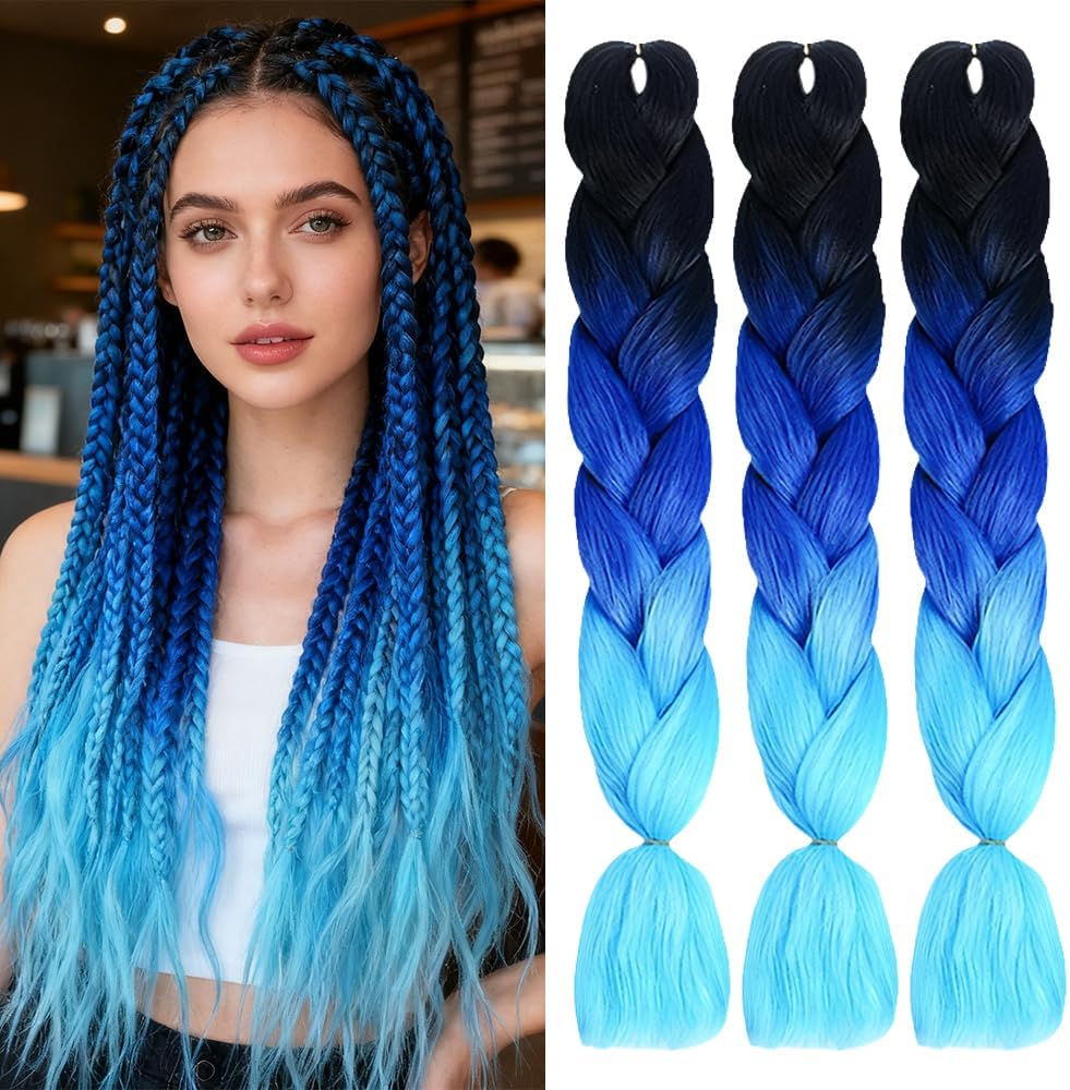 Extensions cheveux tressés - 24