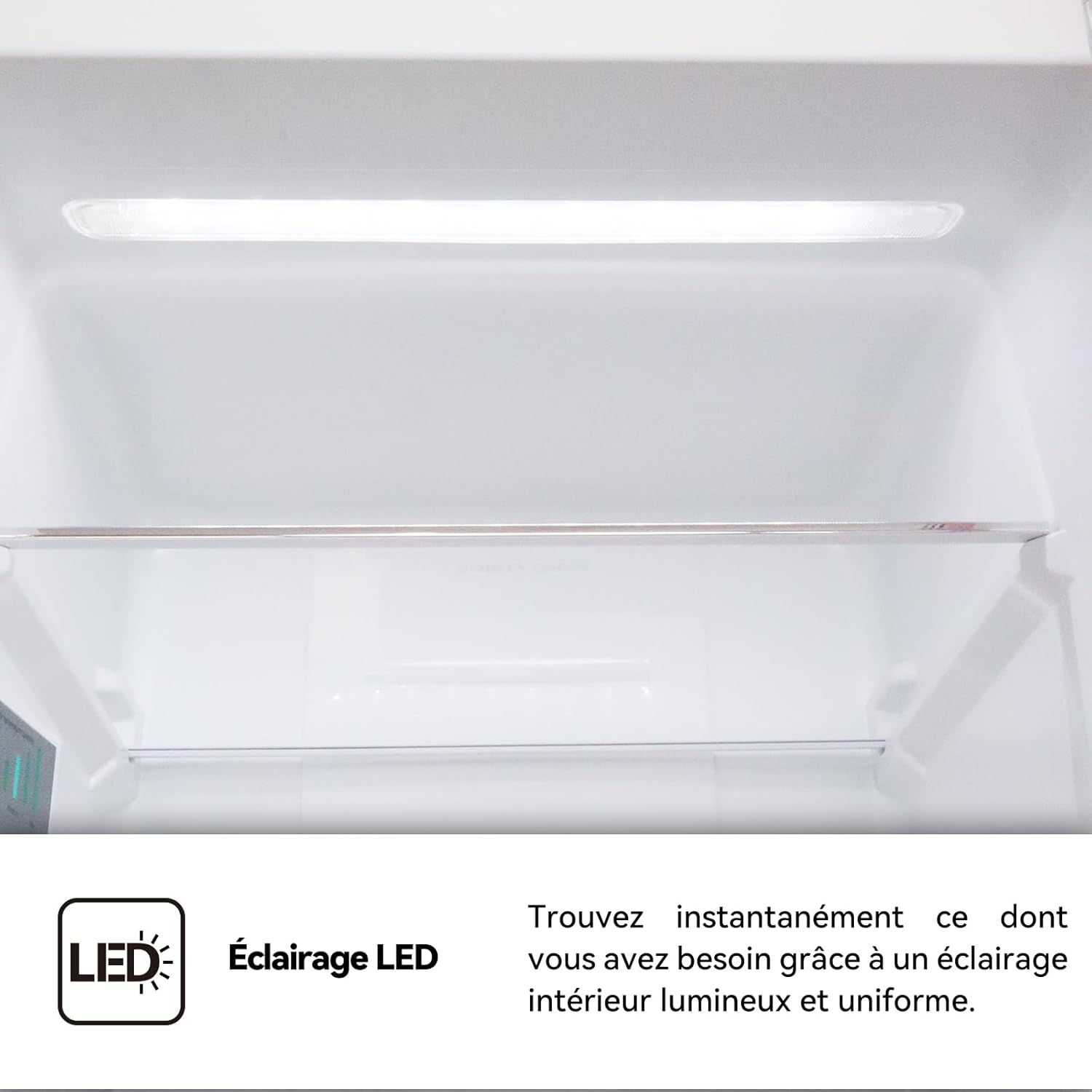 magictec - Frigo vintage rétro 179cm, 236L, No Frost, alarme porte