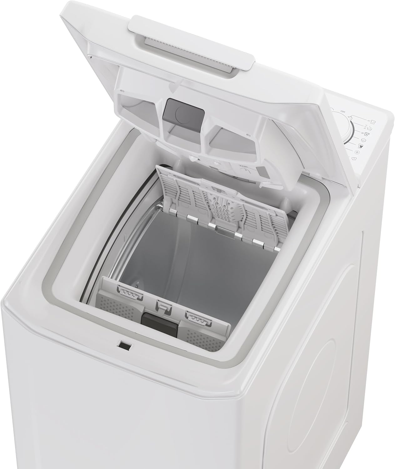 Candy - Lave-linge top série TCA - compact, 6kg, 1200T/min - TCA263D2-S
