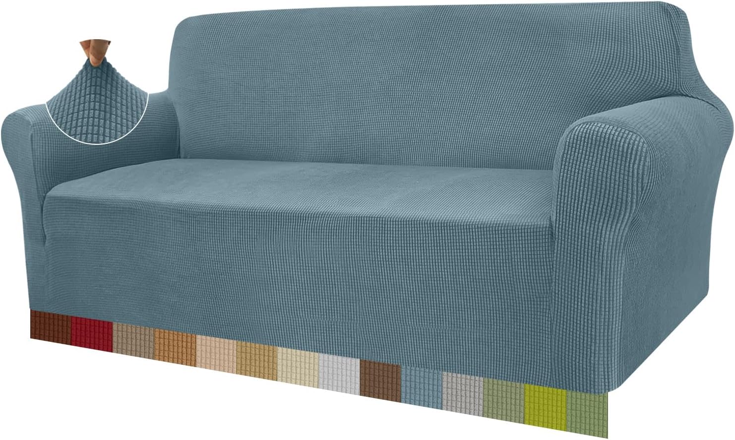 Granbest - housse canapé jacquard 3 places - haute élasticité, protection animaux