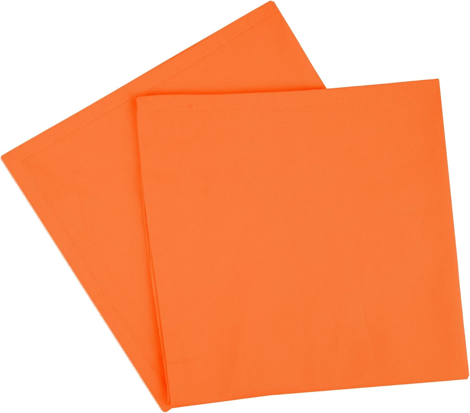 Sweet Needle - serviettes de table 45x45cm - coton épais, coins arrondis, lot de 12