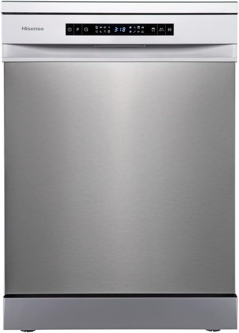 Hisense - Lave-vaisselle 60 cm - 14 couverts, 42 dB, 7 programmes HS643D10X