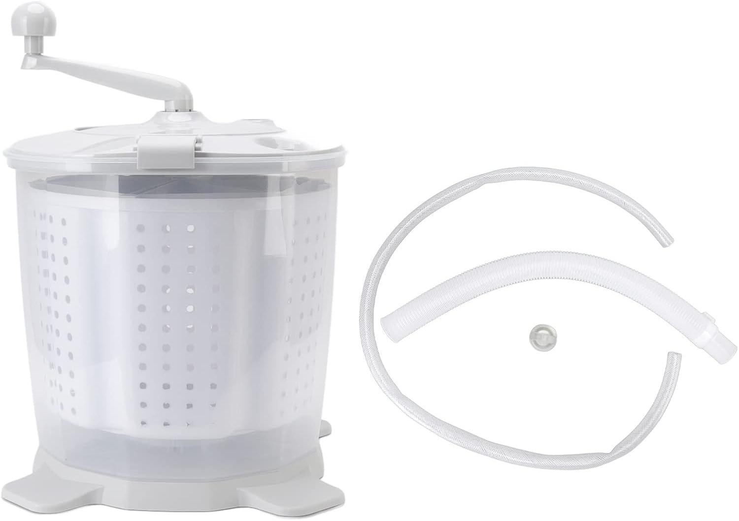 Machine à laver manuelle - portable, manivelle, compact, sans électricité