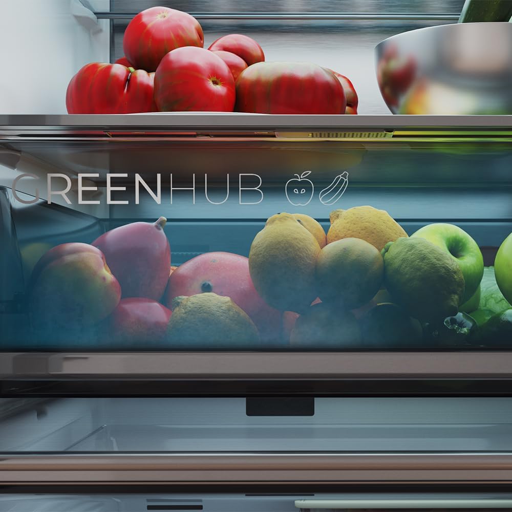 Cecotec - Bolero CoolMarket Combi F2D - 201x59,5cm - 395L, No Frost, Maxi Efficacité, F2D395