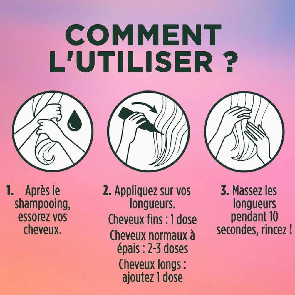 Garnier - Fructis Hair Food Ananas - coffret soin cheveux longs - routine nourrissante vegan 3 produits