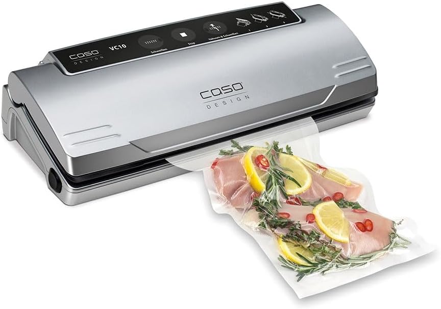 CASO - VC 10 - 30 cm - mise sous vide, argenté, longue conservation