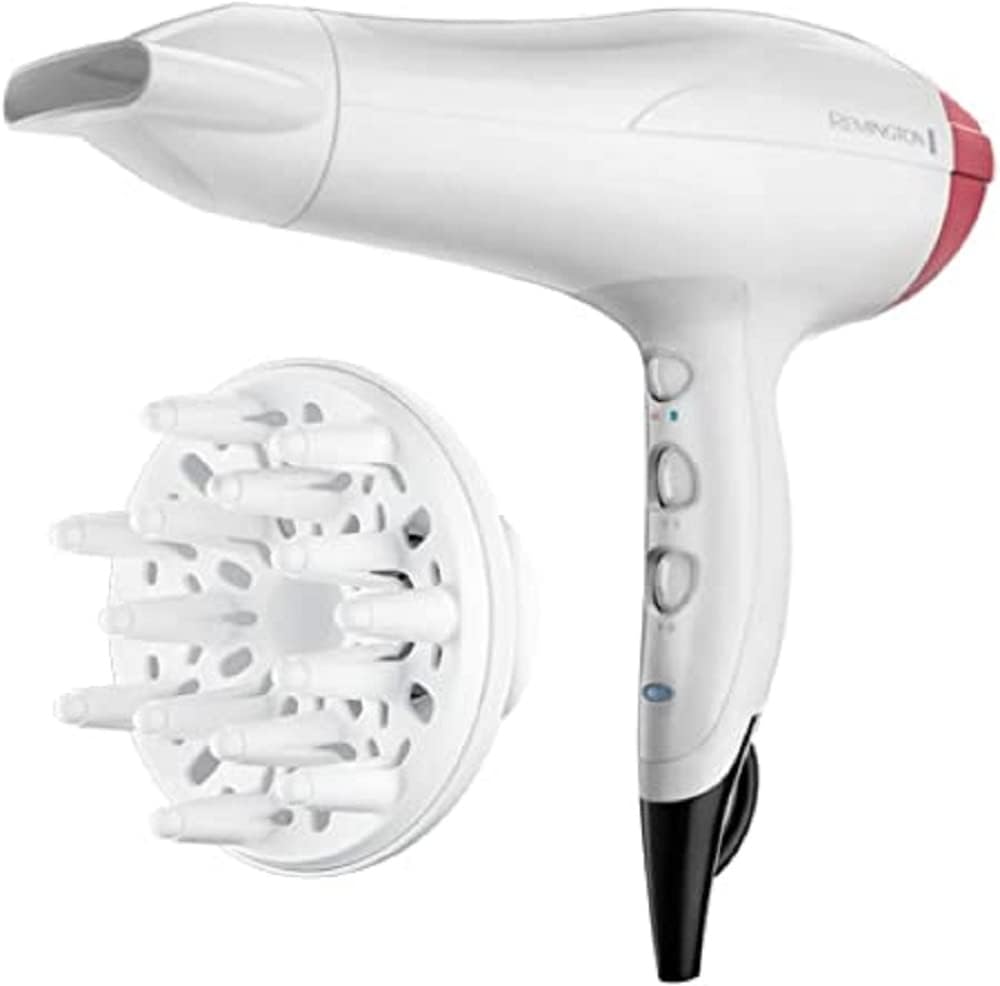 Remington - Sèche-cheveux Pro-Air Turbo - 2400W, 3 temp., Ionique - D5226