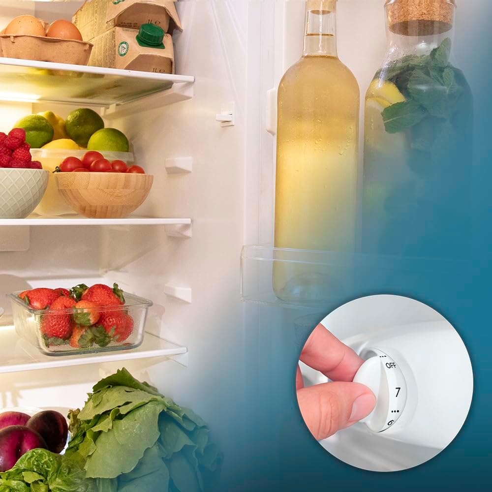 Cecotec - Bolero CoolMarket - 211L - froid auto, classe E, portes réversibles, LED, congélation rapide