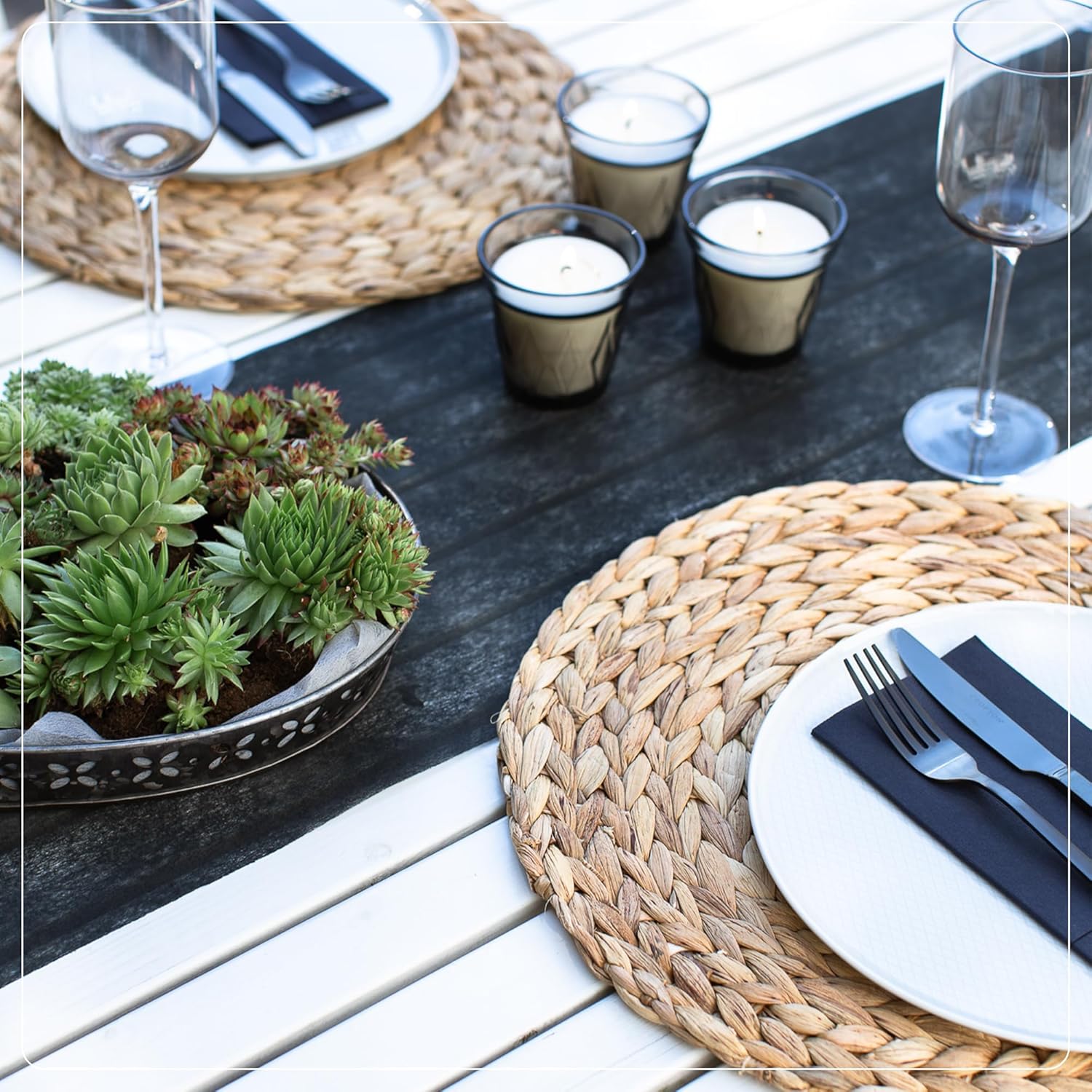 100%Mosel - Chemin de Table - 30x250cm - non-tissé, déco événements