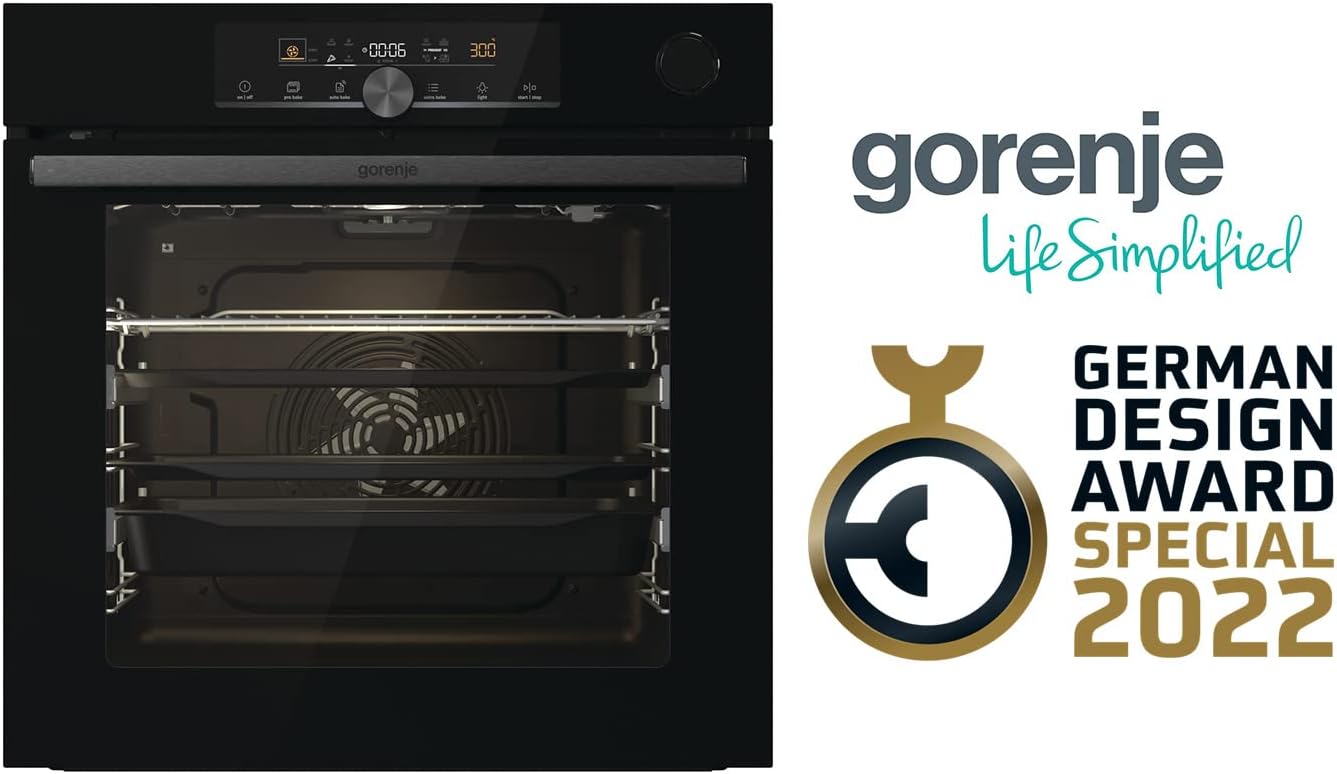 Gorenje - Four OptiBake 77L, pyrolyse, SteamAssist, tactile, BPSA6747