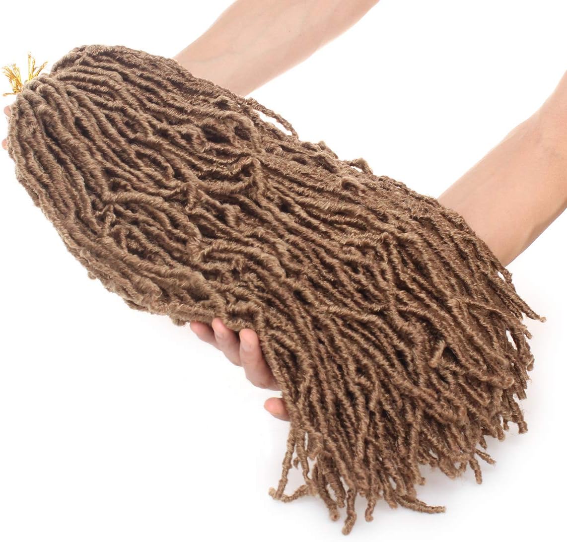 Xtrend - 7 Packs Nu Faux Locs - 18 pouces, 12 brins, teinte 27#