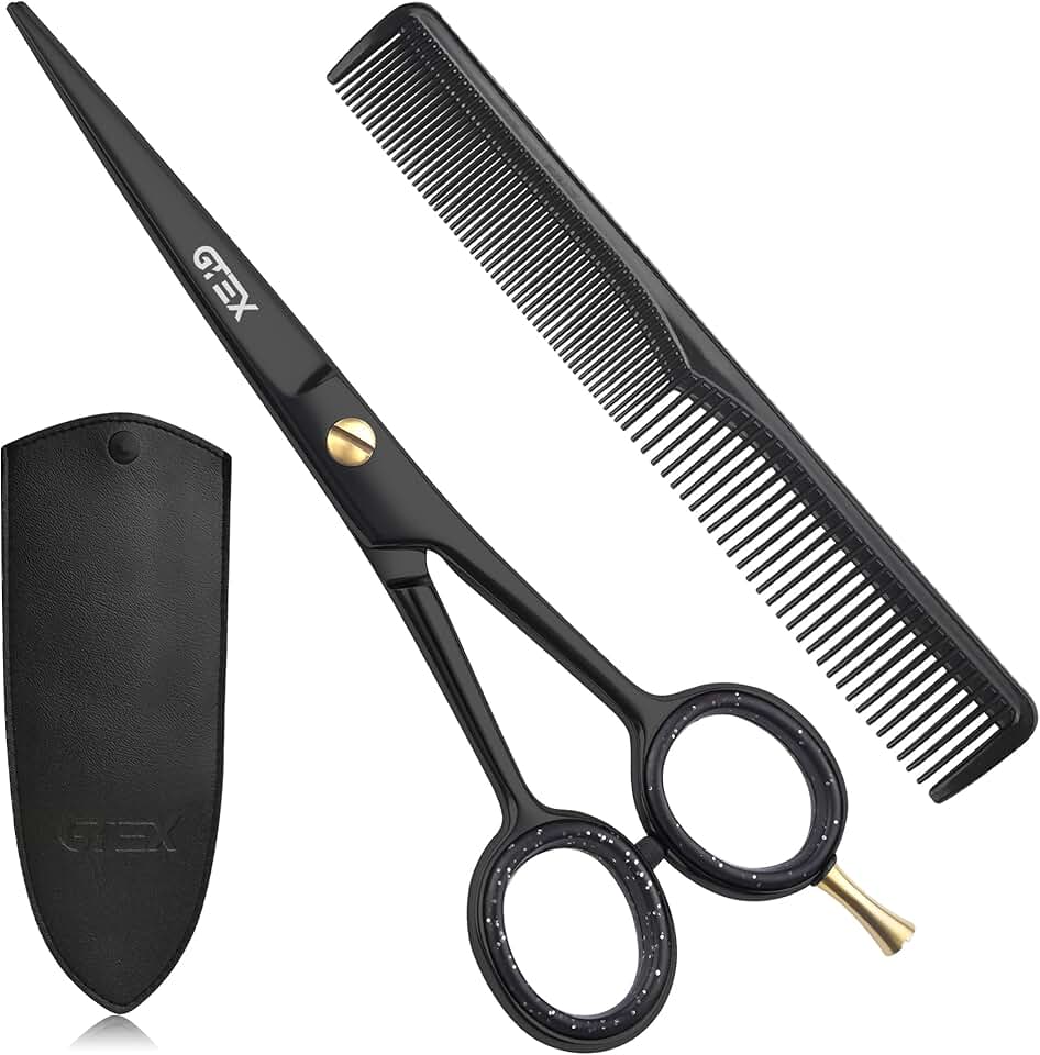 GTEX - Ciseaux Coiffure Pro - 6,5 pouces - acier inox haut carbone