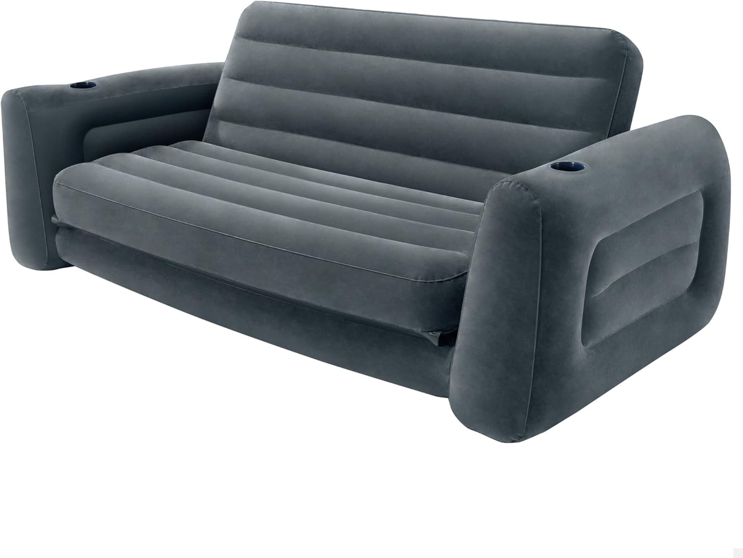 Intex - Canapé convertible série Comfort - 203x231 cm - se transforme en lit, gonflable confort