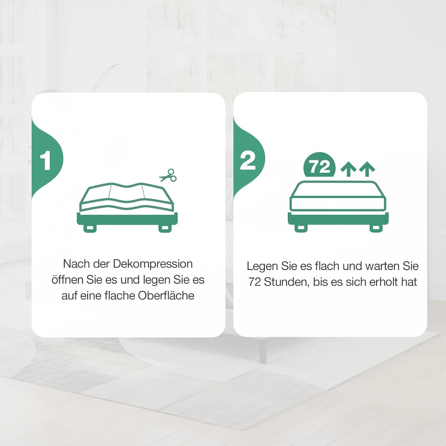 Novilla - Surmatelas Gel Mémoire - 120x200 cm - 5 cm, doux, antidérapant, lavable