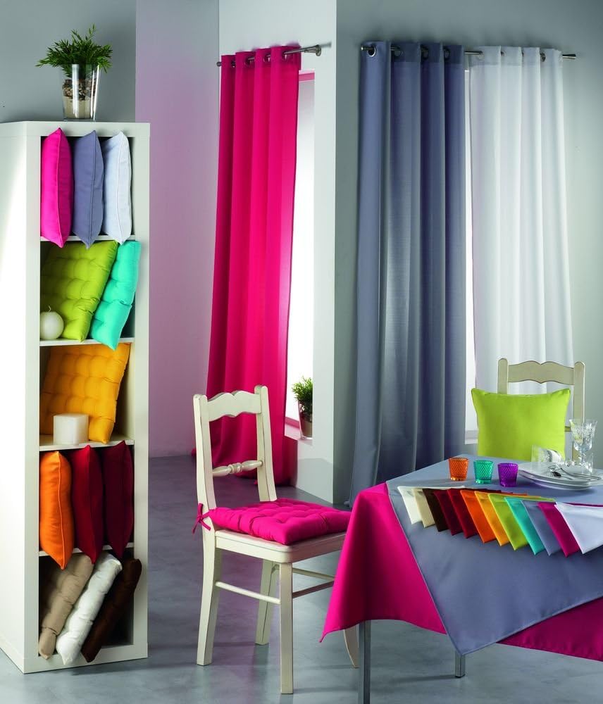 Nappe rectangle - polyester uni noir - 140x300 cm - essentiel