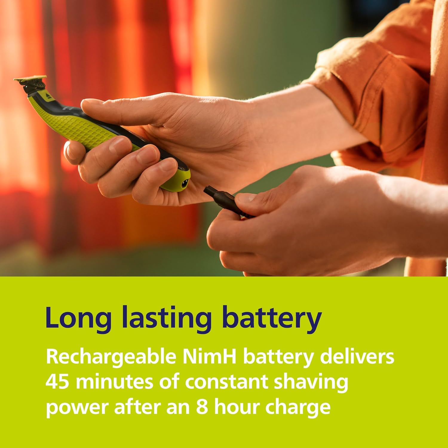 Philips - OneBlade 360 - tondeuse visage et corps, 3 lames, peignes 1/3/5 mm, étanche, QP2824/31