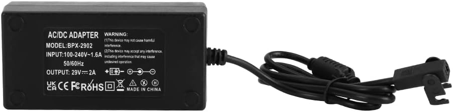 Adaptateur secteur 29V 2A pour fauteuil et canapé électrique ZBHWX-A290020-A