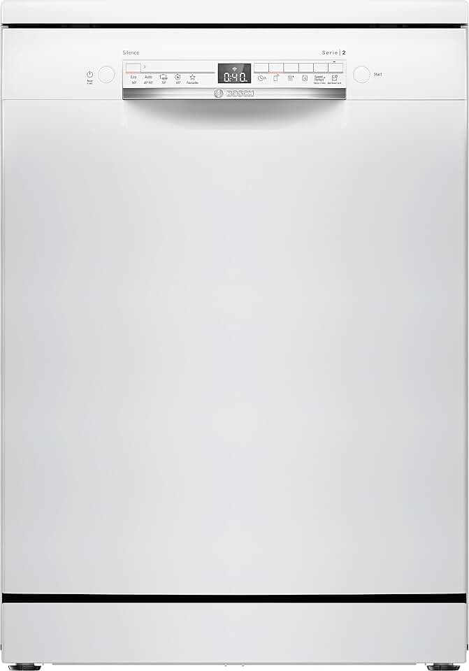 Bosch - Série 2 - 60 cm - Lave-vaisselle pose libre blanc - SMS2HTW02E