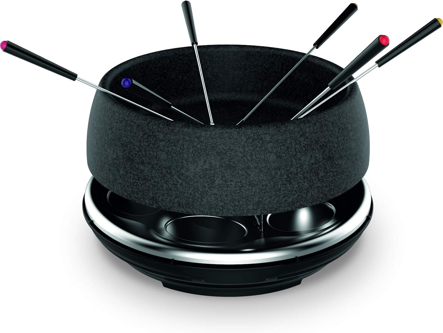 Tefal - Cheese N'Co 6 en 1 - multifonction, 6 pers, fondue, raclette, RE12C801