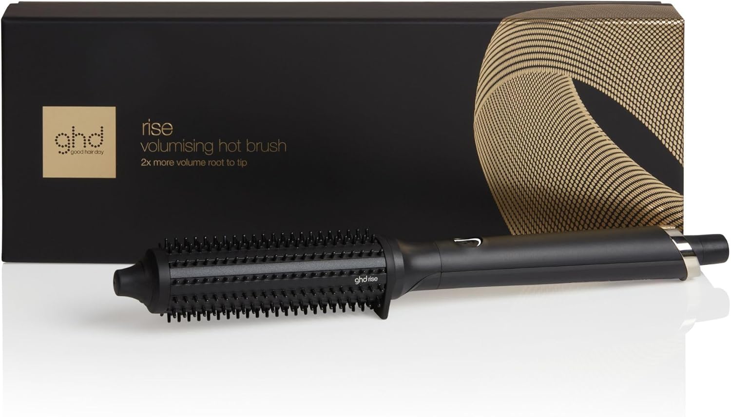 ghd - brosse chauffante Rise - volume 2x brushing, pour cheveux secs