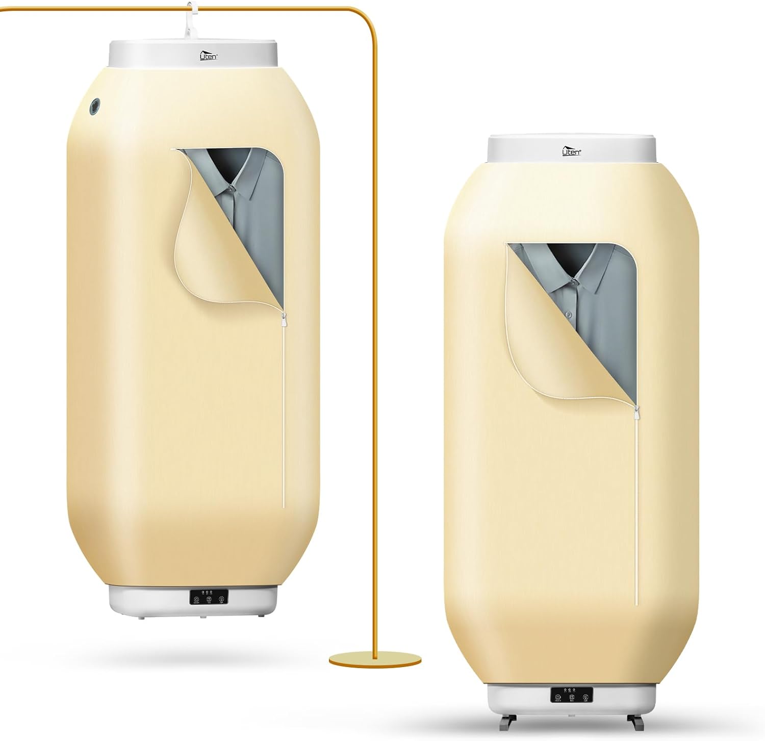 Uten - Sèche-linge portable amovible - 600W - minuterie, usage suspendu ou posé