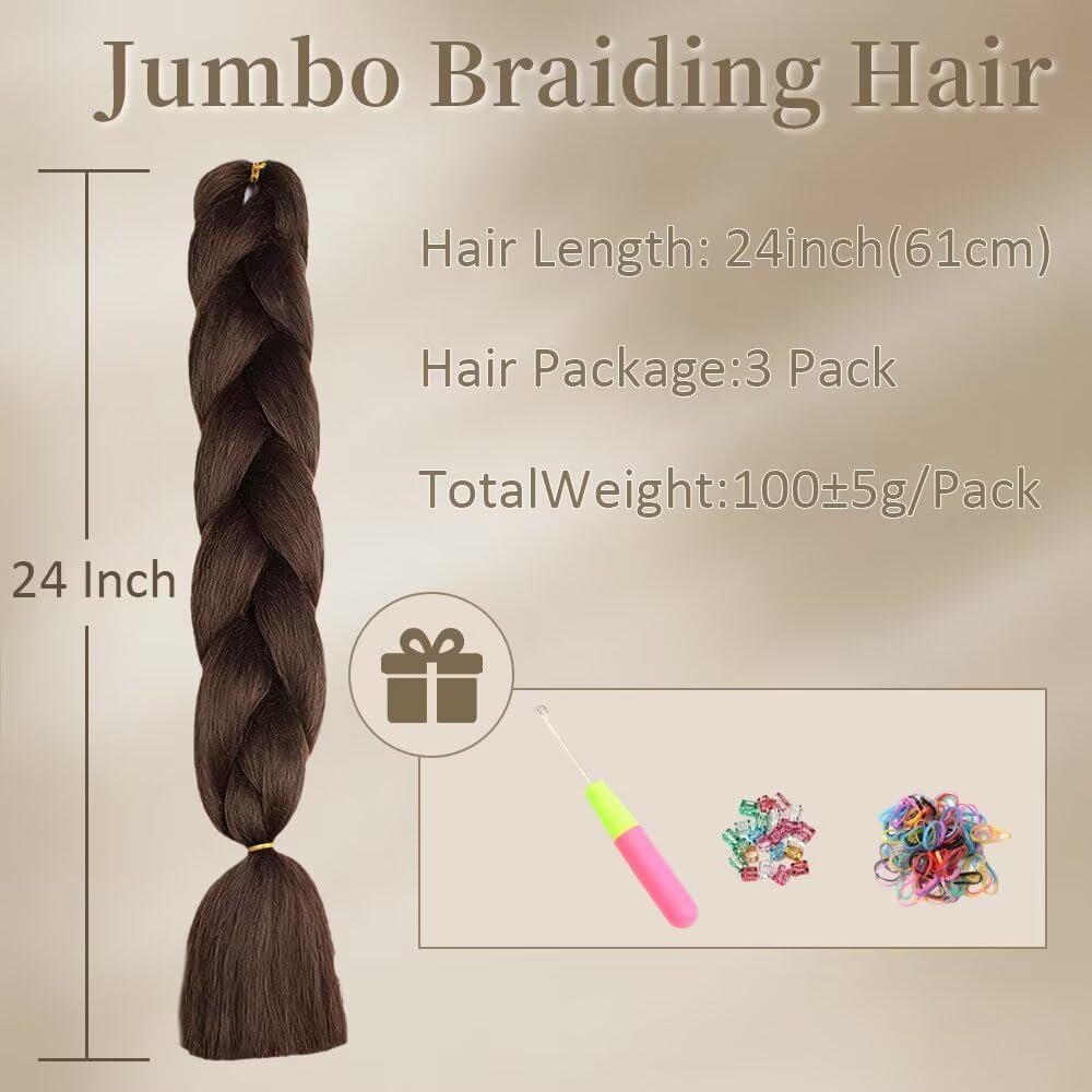 ShowJarlly - Kanekalon Ombre Jumbo Braids 24
