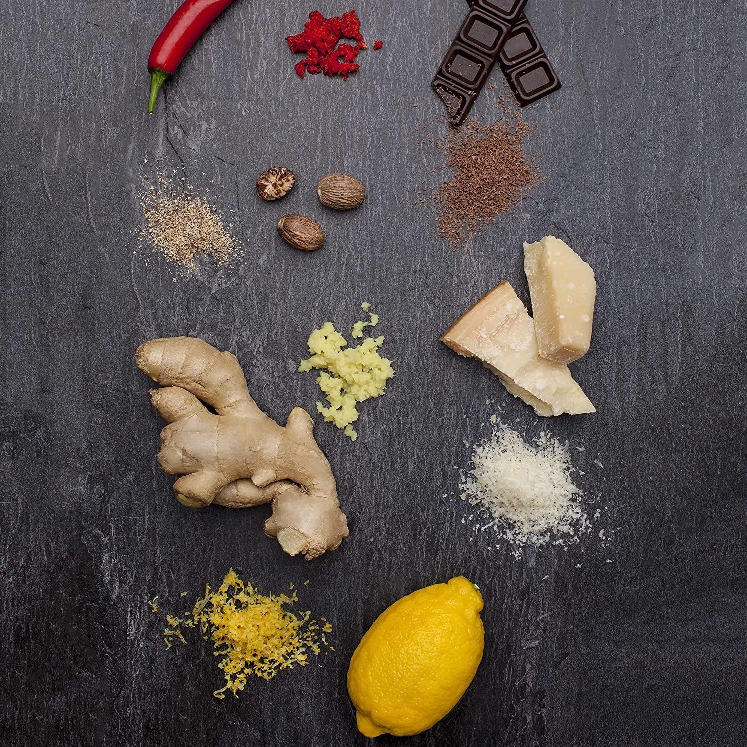 Microplane - zesteur classique bleu - lame inox - poignée ergonomique