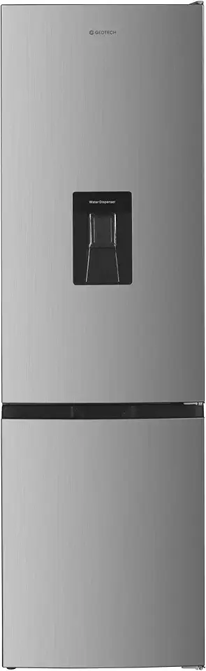 GEDTECH - réfrigérateur combiné bas - 262L, classe E, silver - GCB262SL