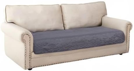DUJUIKE - housse canapé imperméable antidérapante, gris, 76-180cm