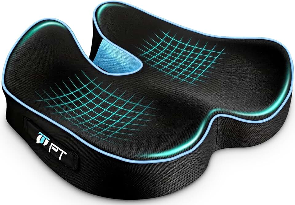 Coussin chaise ergonomique - mousse mémoire respirante - confort universel