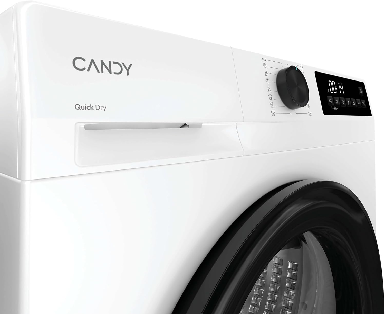 Candy - sèche-linge 8 kg - pompe à chaleur, écran digital, 16 cycles - ProDry 300 GDL 8N1B-S