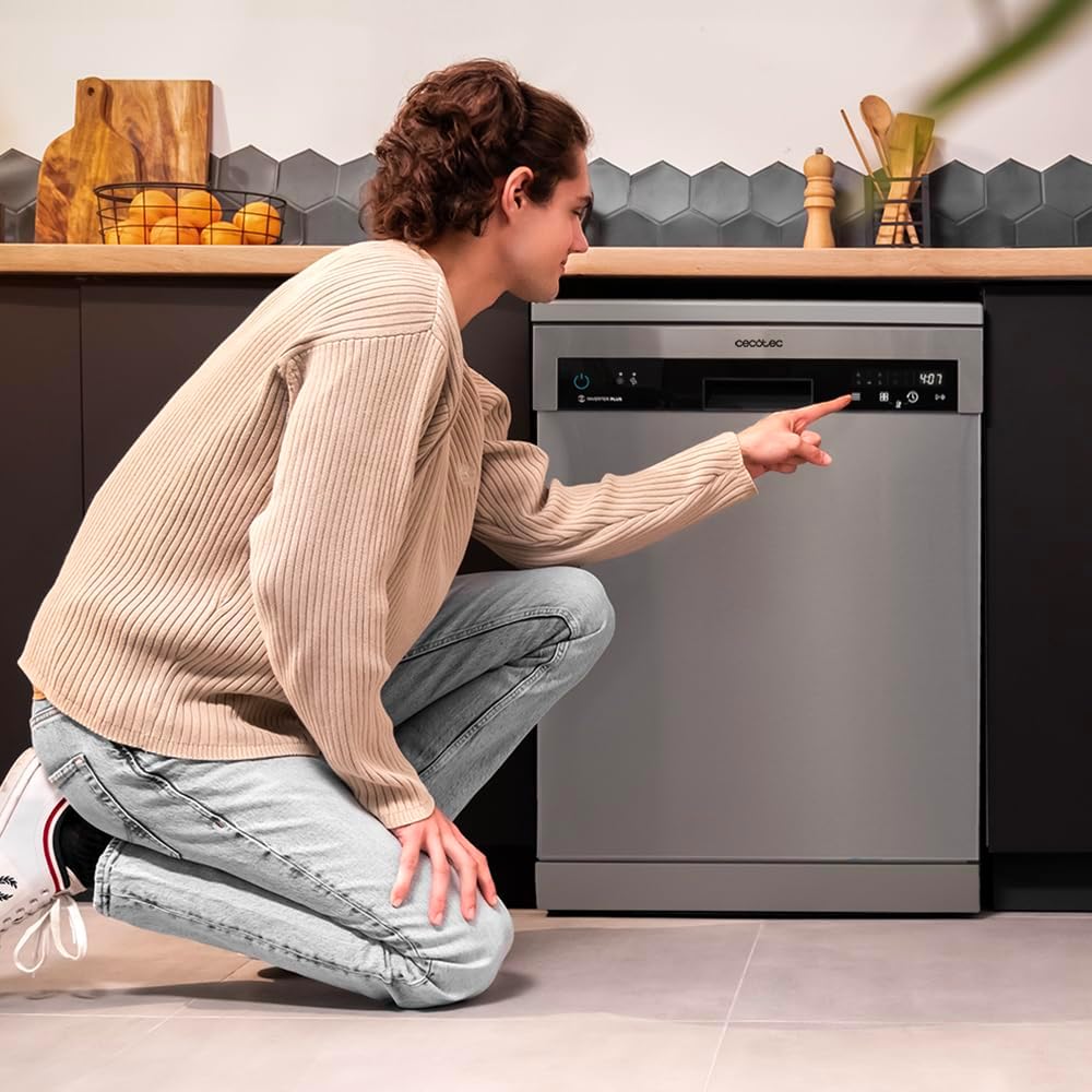 Cecotec - Bolero Aguazero 6500 - 60 cm - 15 couverts, 3 paniers, 6 programmes