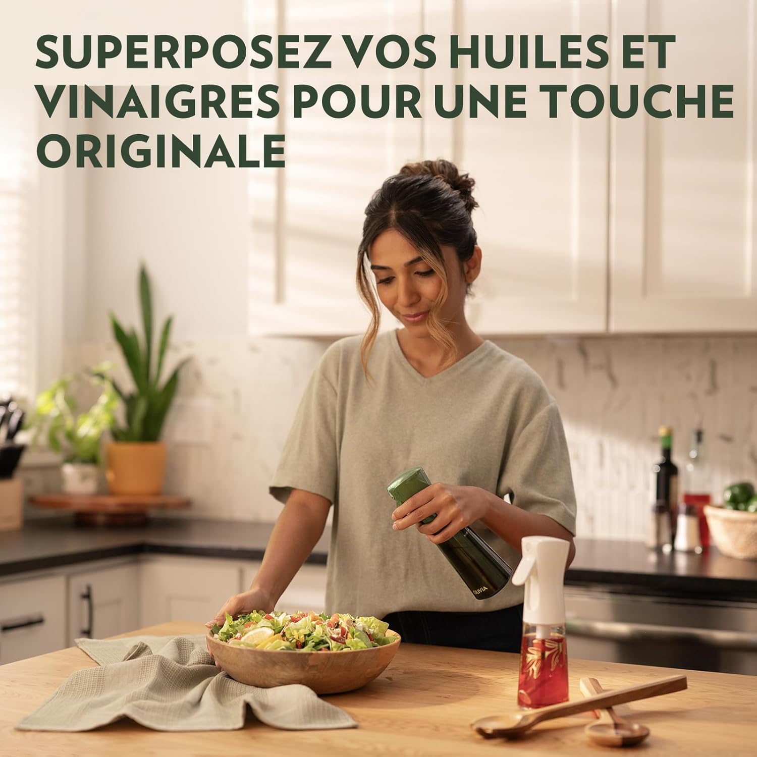 Flairosol - Olivia 200ml - vaporisateur huile verre, spray continu