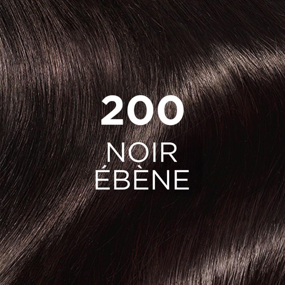 L'Oréal Paris - Casting Crème Gloss - semi-permanente, sans ammoniaque, noir ébène (200)