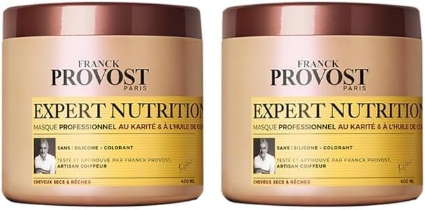 Franck Provost - Expert Nutrition - 2x400ml - masque capillaire nutrition intense