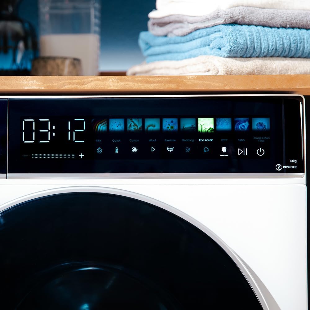 Cecotec - Bolero DressCode 10900 Inverter - 10kg, 1400tr/min, écran 10,3