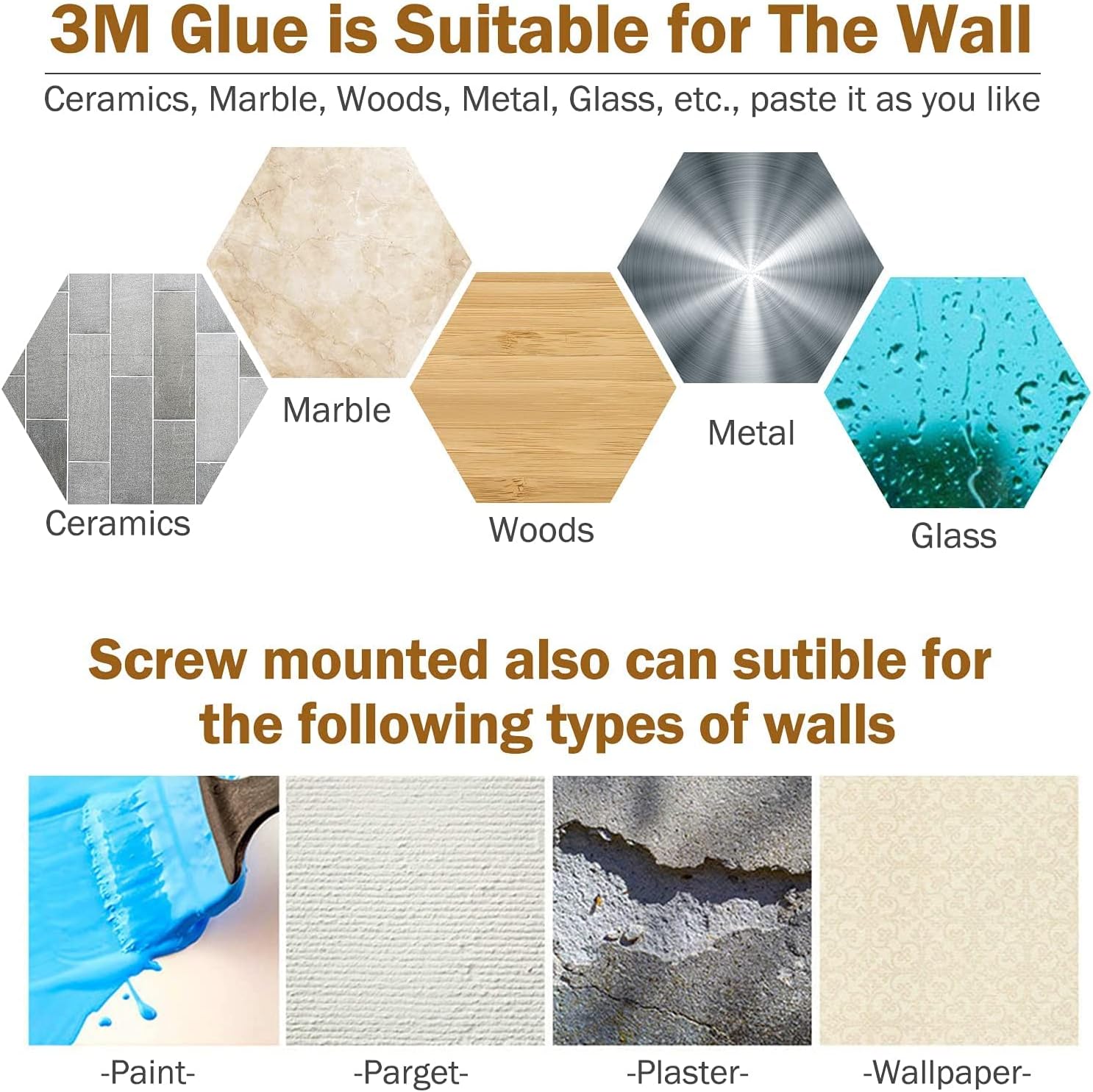 HOSHANHO - porte-couteaux aimanté bois, 40 cm, aimant puissant