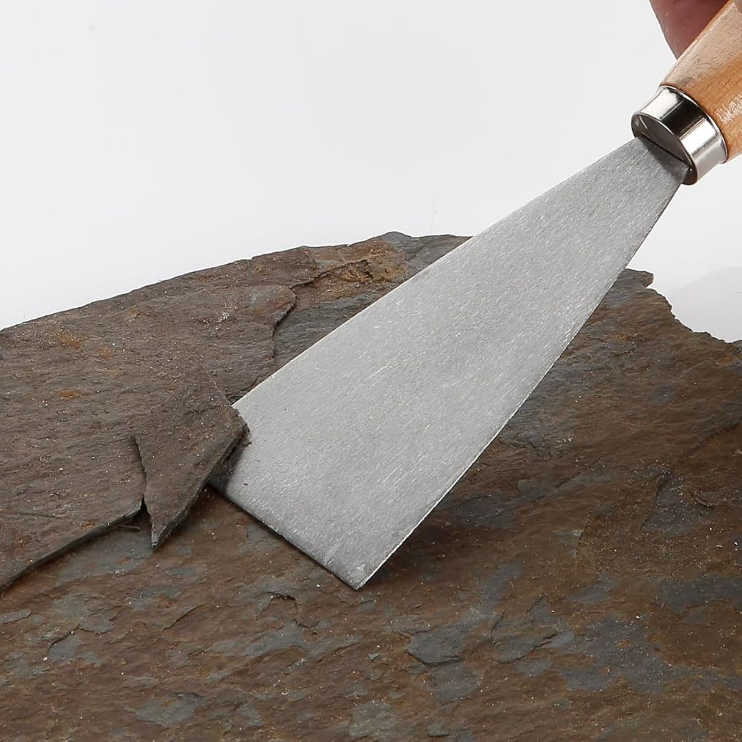 Parence - Spatules bricolage bois/acier carbone - 3 tailles - enduit, lissage, décapage