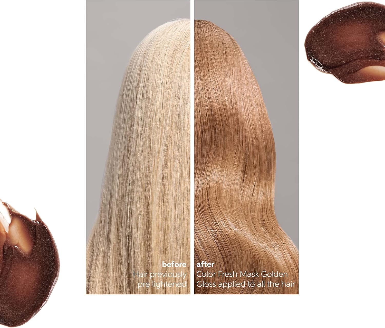 Wella Professionals - Color Fresh Mask - masque cheveux hydratant, couleurs blond/châtain/cuivre/brun, temporaire, zéro 