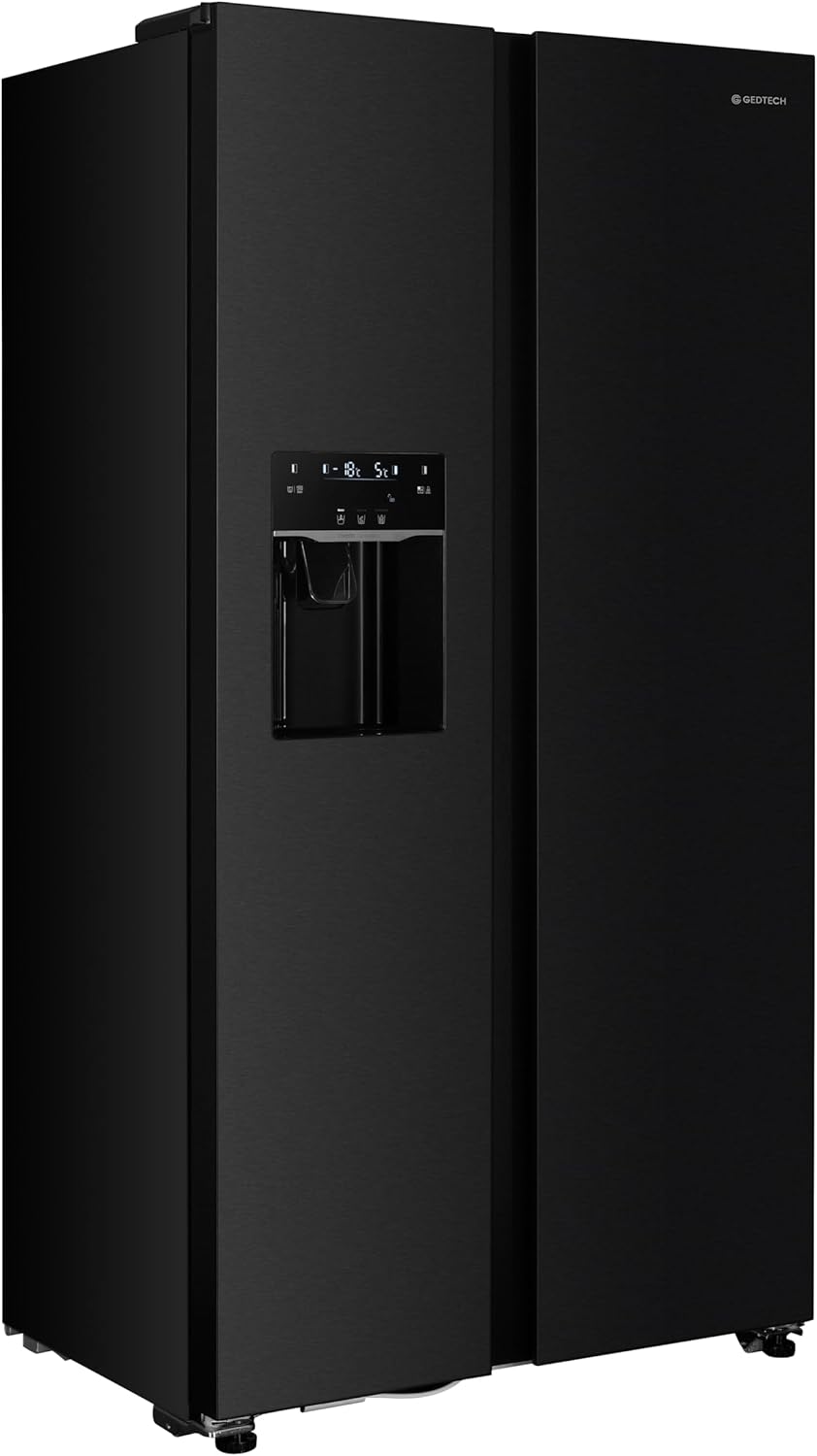 GEDTECH - Réfrigérateur side by side 513L, eau/glaçons, GSBSA513DX