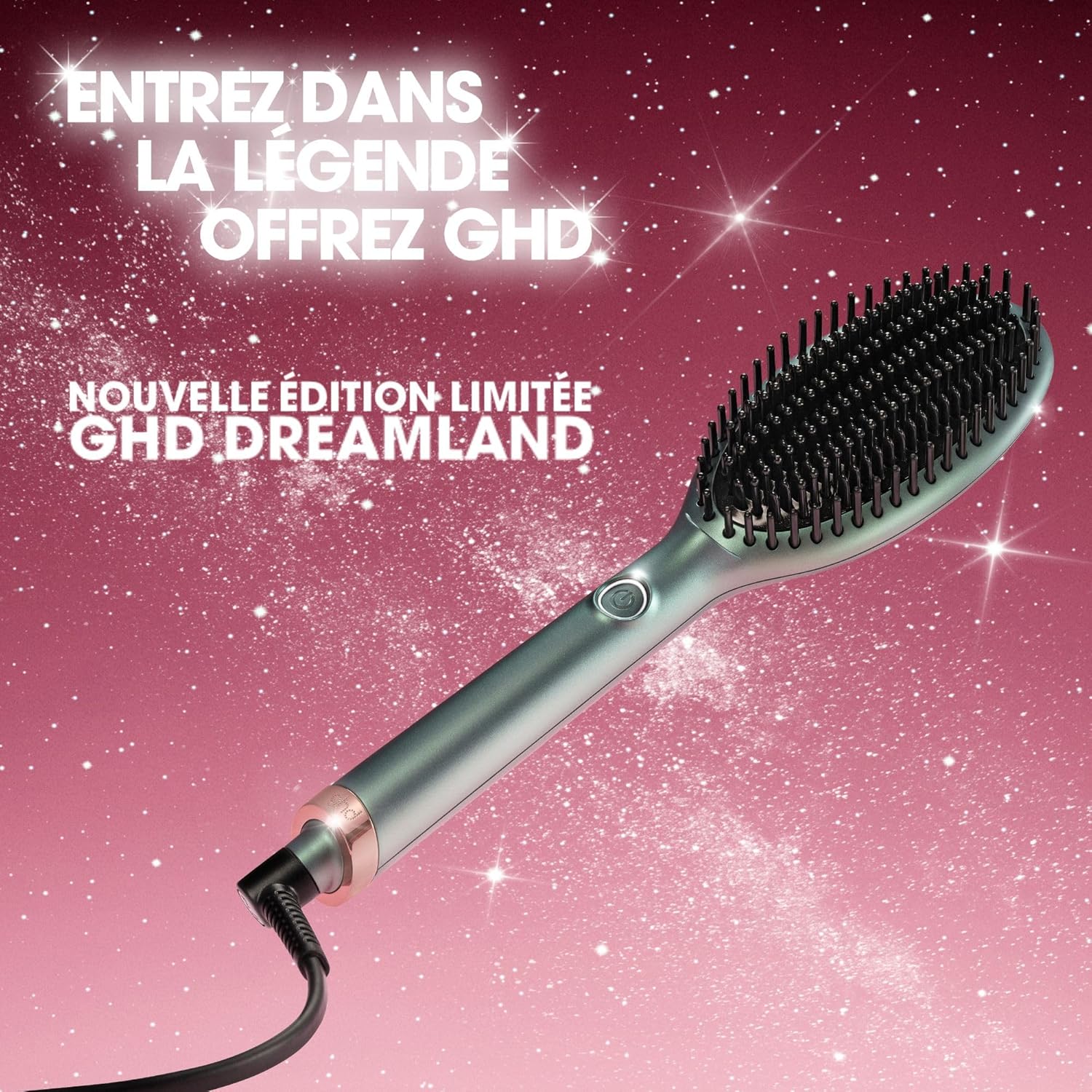 ghd - Brosse lissante Glide - lissage rapide, sans frisottis, usage cheveux secs