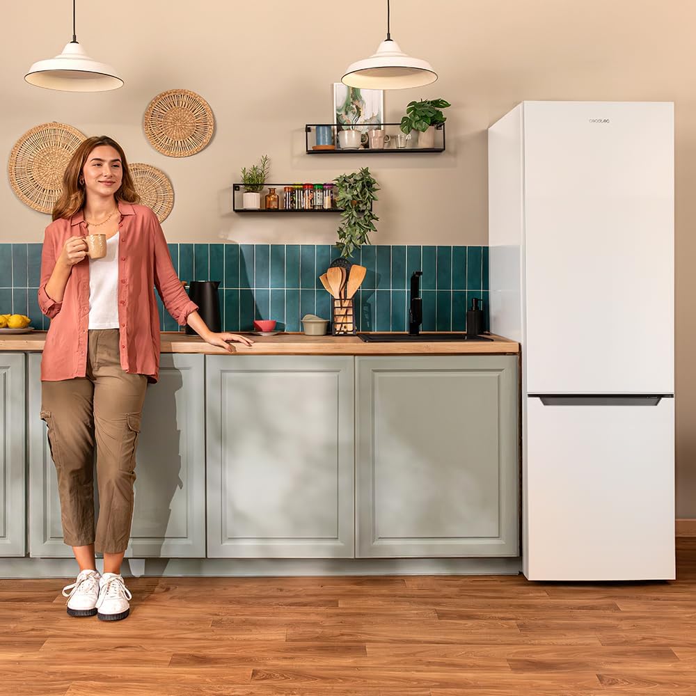 Cecotec - Bolero CoolMarket Combi - 262L - Classe E, LED, contrôle électronique