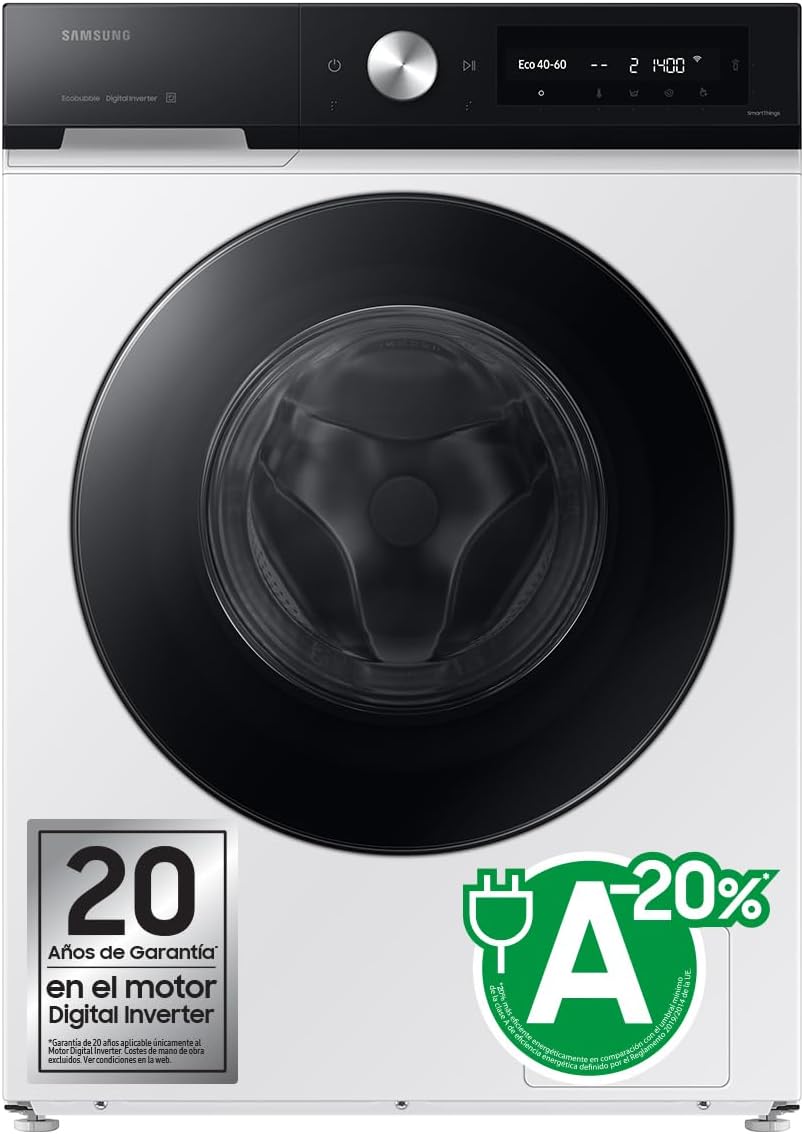 Samsung - WW90DB7U94GE série - 60x85x55cm - 9kg, EcoBubble, vapeur, WW90DB7U94GE