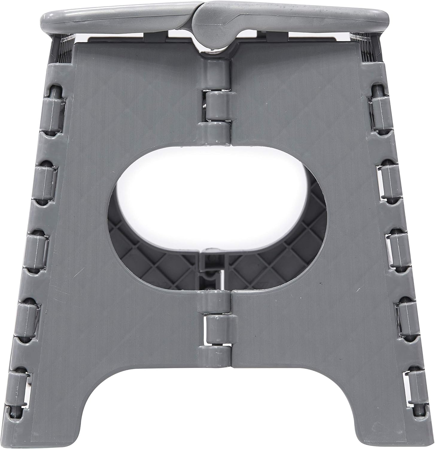 Arregui - Tabouret pliant multiusage, hauteur 27 cm, gris - TB-027-G