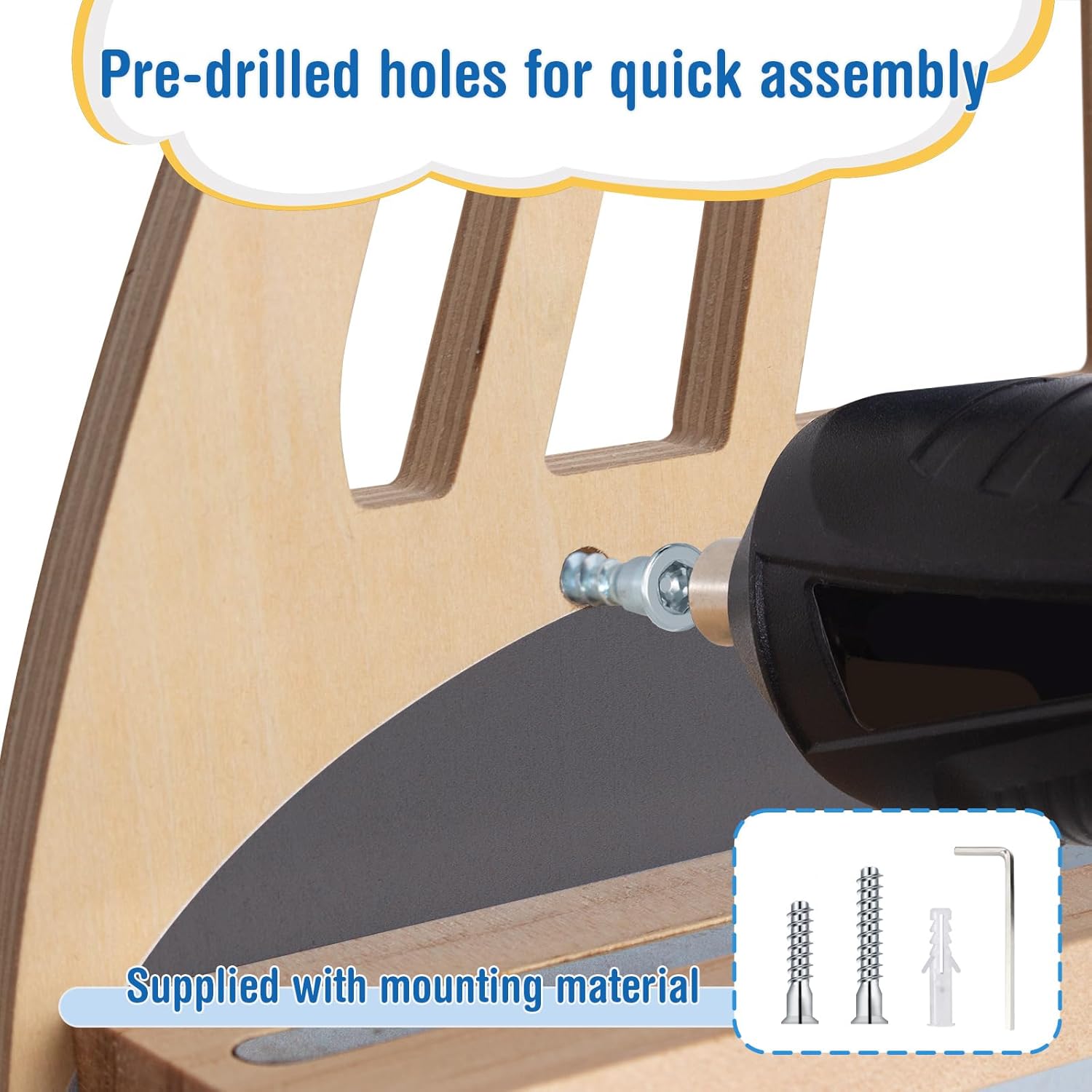 Todeco - étagère magnétique bus gris - murale, 20-25 Tonies, enfant