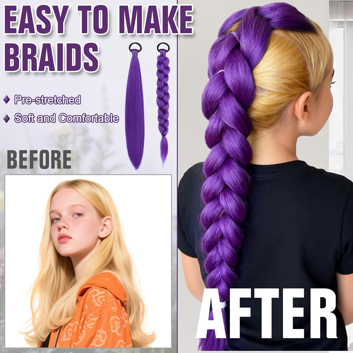 Extension Cheveux - 3 pièces, 26