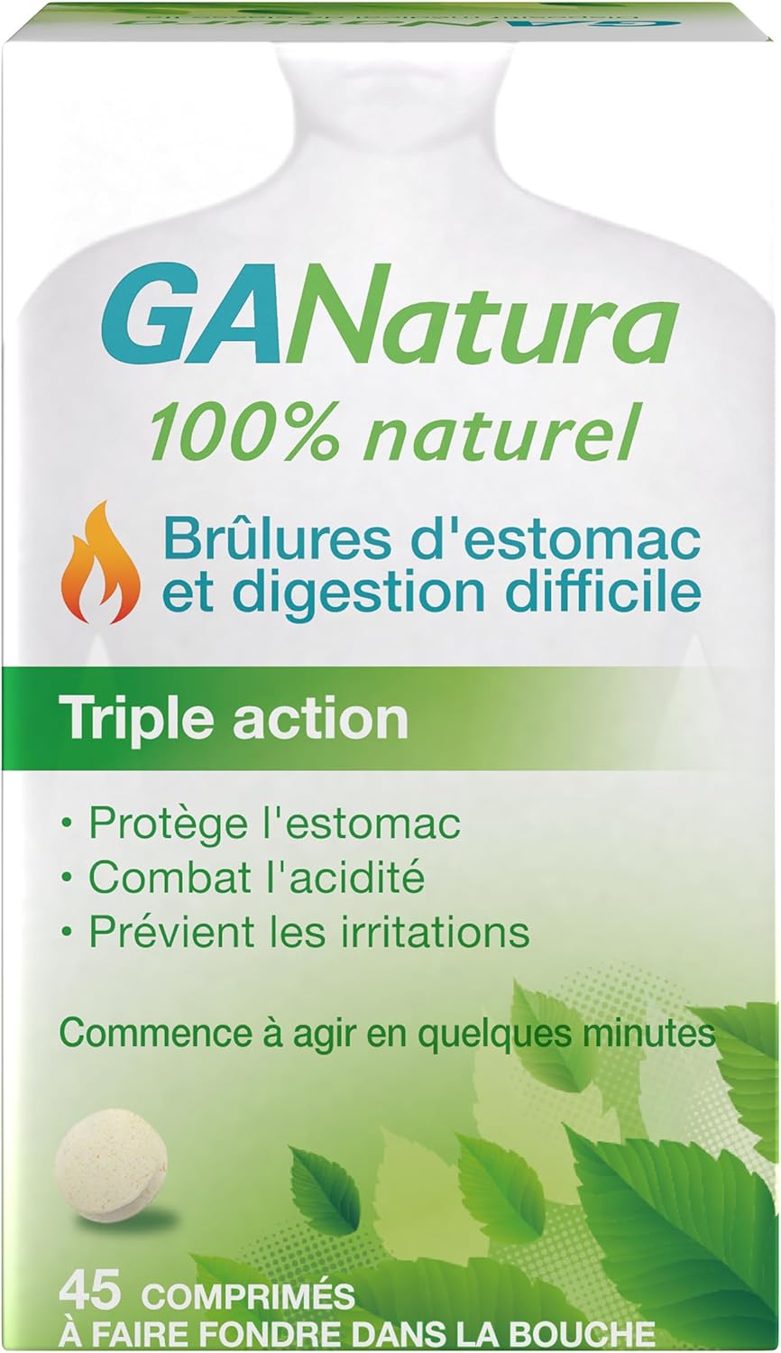 GANATURA - comprimés naturels - boîte 45 unités - bien-être X45